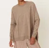 Worn Agnés Knit Sweater In Latte In Brown