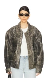 Worn Vintage Cora Jacket In Charcoal