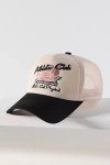 Worn/west Athletic Club Trucker Hat In Black