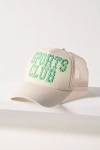 Worn/west Athletic Club Trucker Hat In Green