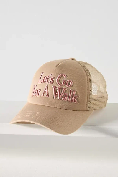Worn/west Let's Go For A Walk Trucker Hat