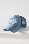 Worn/west Margs Trucker Hat In Blue