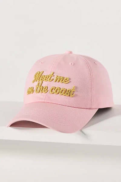 Worn/west Meet Me On The Yacht Baseball Cap In Pink