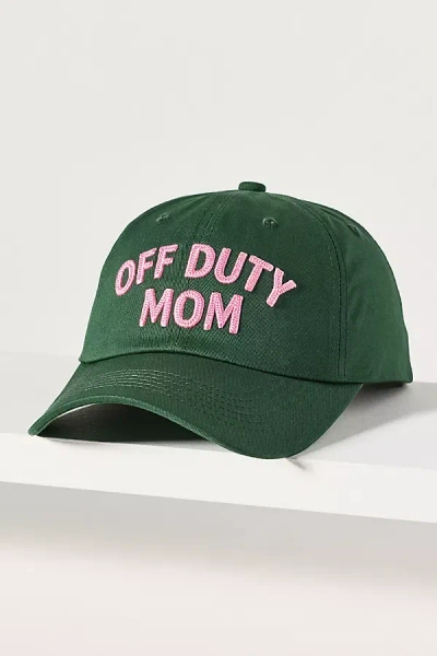 Worn/west Off Duty Baseball Cap In Green