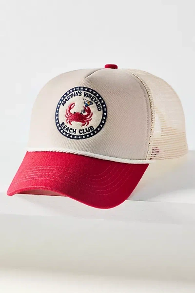 Worn/west Outer Banks Swim Club Trucker Hat In Multi