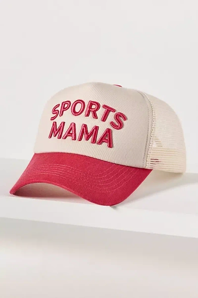 Worn/west Sports Mama Trucker Hat In Neutral