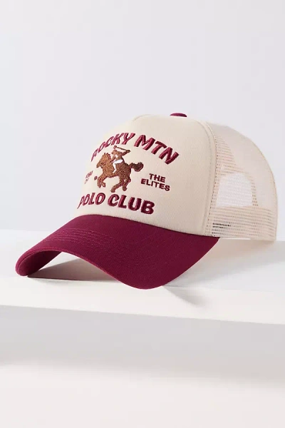 Worn/west Trucker Hat In Neutral