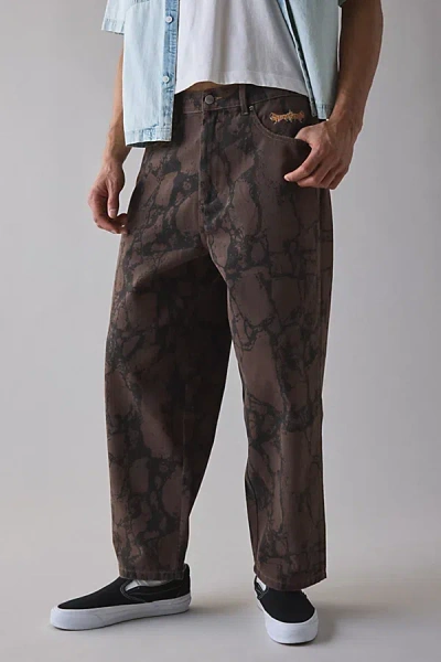 Worship Supplies Big Dawg Blackwood Jean In Chocolate, Men's At Urban Outfitters In Brown