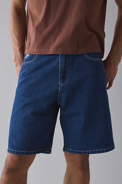 Worship Supplies Big Dawg Vanity Jort In Bpm Blue, Men's At Urban Outfitters