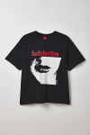 Worship Supplies Grinner Graphic Tee In Black, Men's At Urban Outfitters In Black