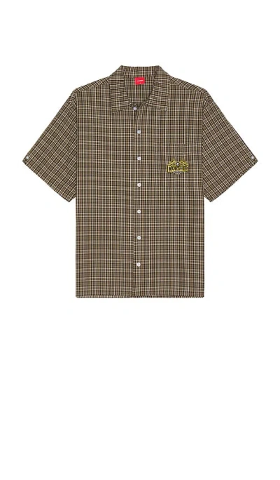 Worship Supplies Lavish Short Sleeve Shirt In 棕色