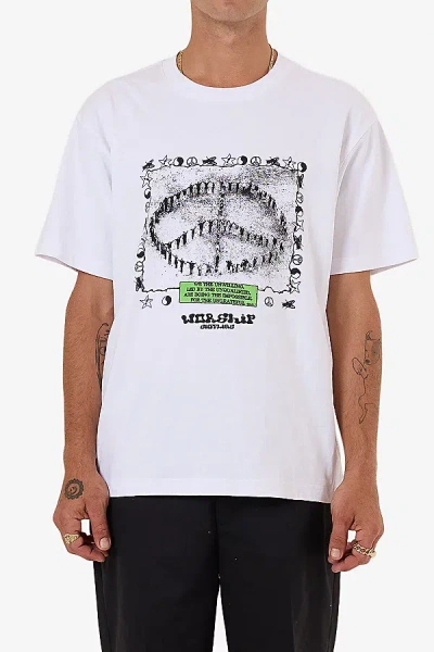 Worship Supplies Unqualified Graphic Tee In White, Men's At Urban Outfitters