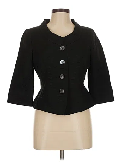 Pre-owned Worth Blazer Jacket In Black