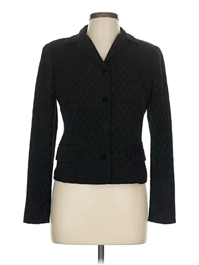 Pre-owned Worth Blazer Jacket In Black