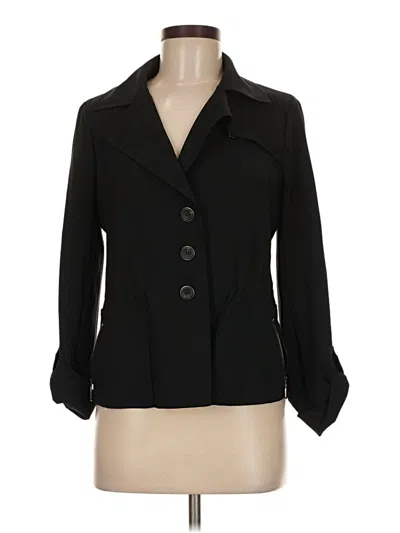 Pre-owned Worth Blazer Jacket In Black