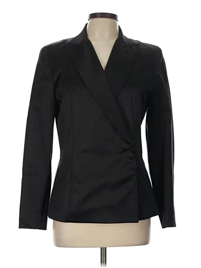 Pre-owned Worth Blazer Jacket In Black