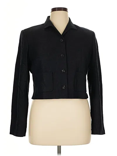 Pre-owned Worth Blazer Jacket In Black