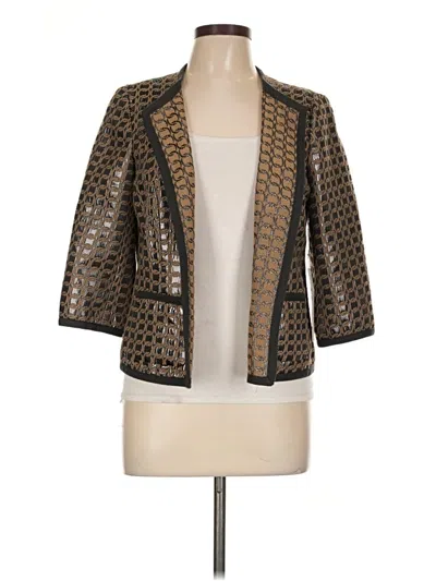 Pre-owned Worth Blazer Jacket In Gold