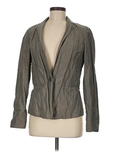 Pre-owned Worth Blazer Jacket In Gray
