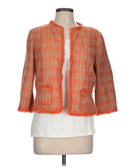 Pre-owned Worth Blazer Jacket In Orange