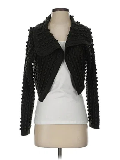 Pre-owned Worth Cardigan Sweater In Black