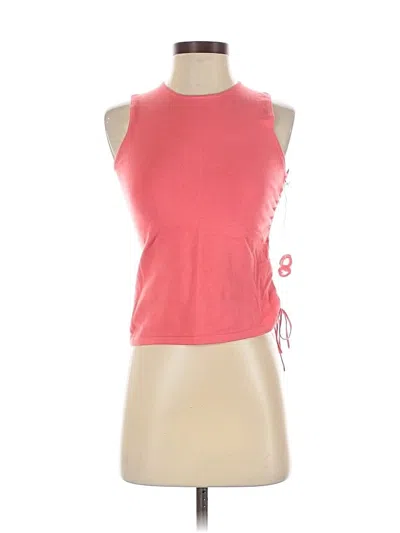 Pre-owned Worth Cardigan Sweater In Pink