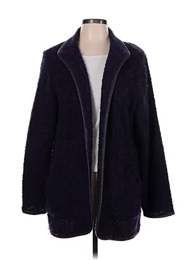 Pre-owned Worth Cardigan Sweater In Purple