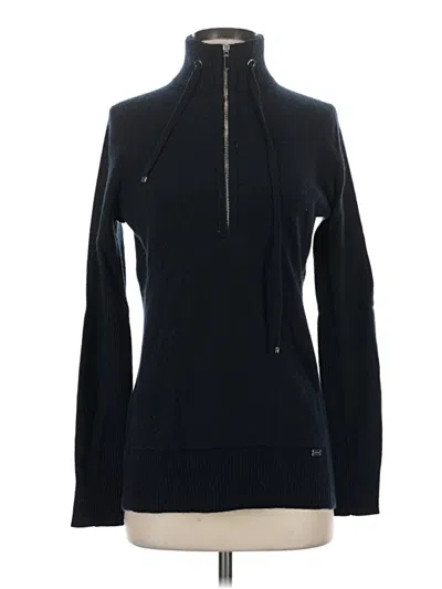Pre-owned Worth Cashmere Pullover Sweater In Black