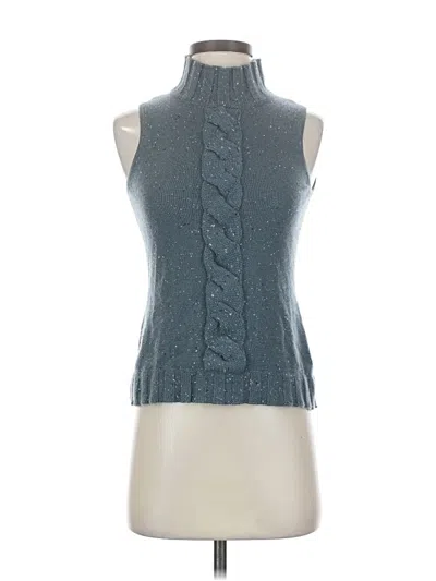 Pre-owned Worth Cashmere Pullover Sweater In Teal