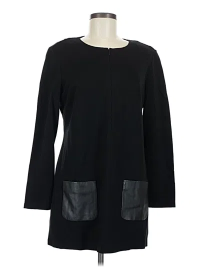 Pre-owned Worth Casual Dress In Black