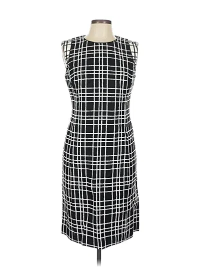 Pre-owned Worth Casual Dress In Black