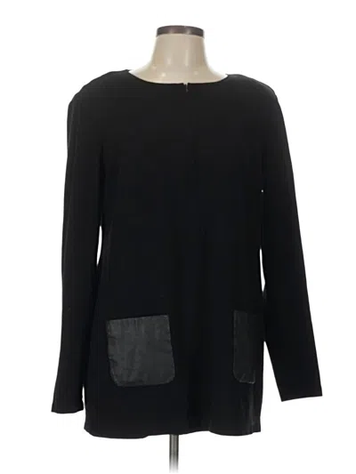 Pre-owned Worth Casual Dress In Black