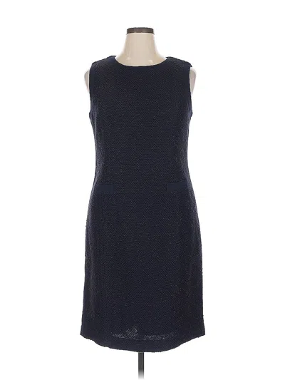 Pre-owned Worth Casual Dress In Blue