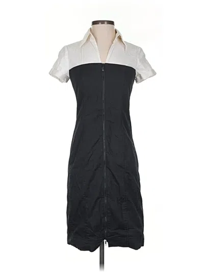 Pre-owned Worth Casual Dress In Gray