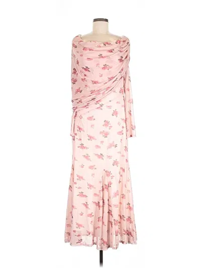 Pre-owned Worth Casual Dress In Pink