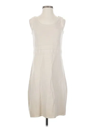 Pre-owned Worth Casual Dress In White
