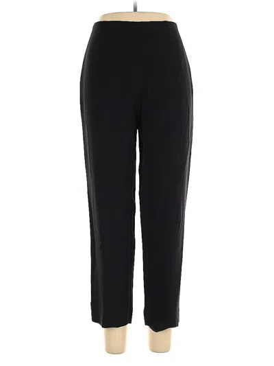 Pre-owned Worth Casual Pants In Black