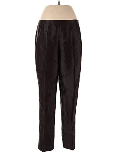 Pre-owned Worth Casual Pants In Brown