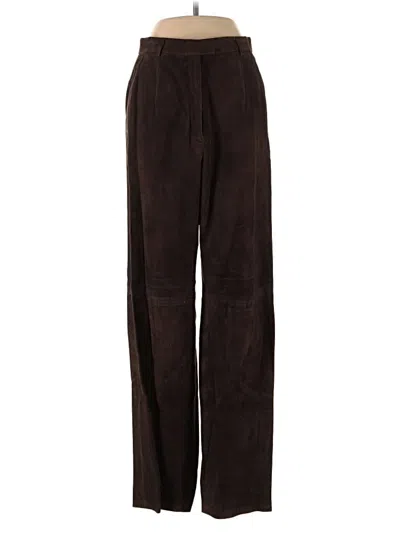 Pre-owned Worth Casual Pants In Brown