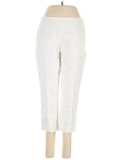 Pre-owned Worth Casual Pants In Ivory