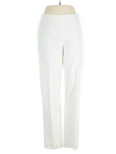 Pre-owned Worth Casual Pants In White
