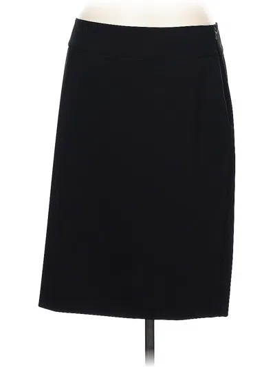 Pre-owned Worth Casual Skirt In Black