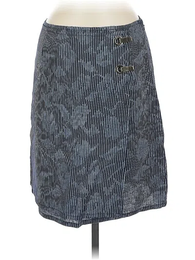 Pre-owned Worth Casual Skirt In Blue