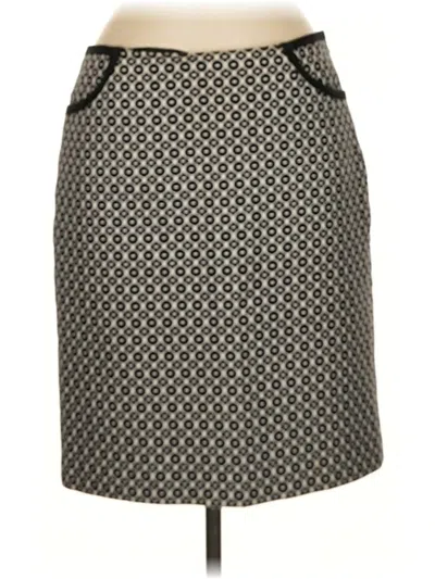 Pre-owned Worth Casual Skirt In Gray