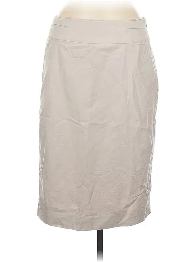 Pre-owned Worth Casual Skirt In Gray