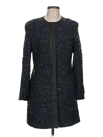 Pre-owned Worth Coat In Blue