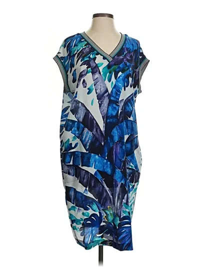 Pre-owned Worth Cocktail Dress In Blue