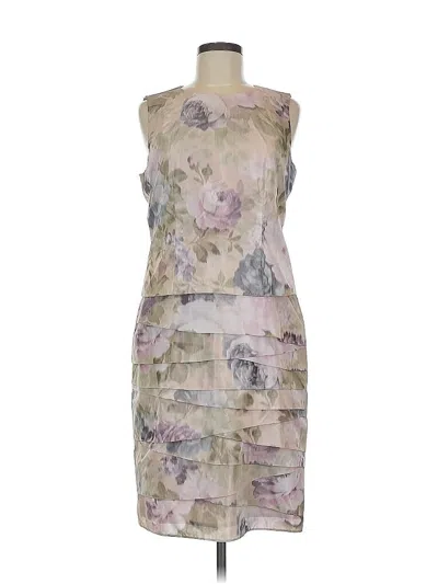 Pre-owned Worth Cocktail Dress In Gray