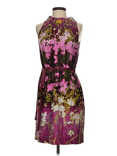 Pre-owned Worth Cocktail Dress In Purple