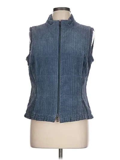 Pre-owned Worth Denim Vest In Blue